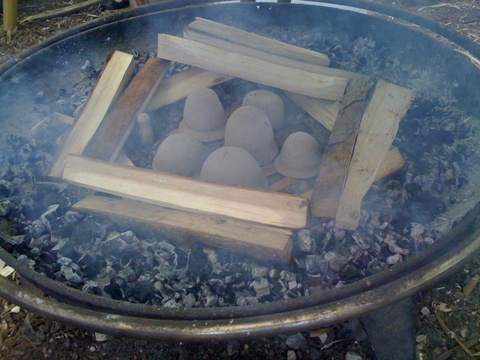 Building the kiln 2